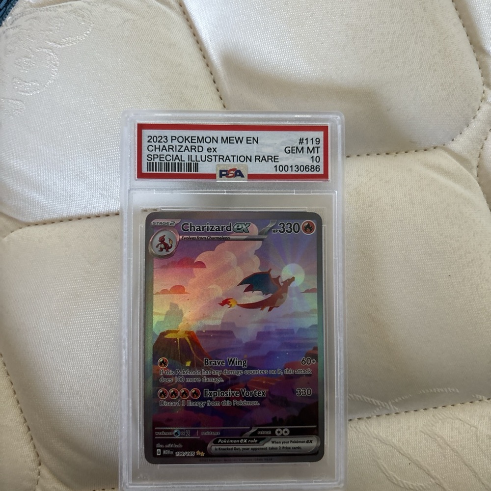 Pokemon Charizard EX Card - Multicolor